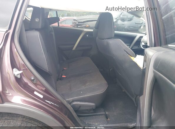 2T3RFREV2GW532600 2016 TOYOTA RAV4 Maroon VIN կոդի պիտակի տեսք