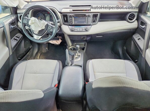 2T3RFREV2HW598503 2017 TOYOTA RAV4 Silver Вид панелі приладів