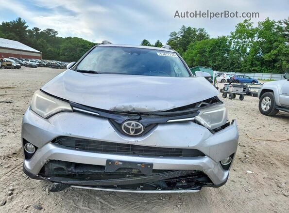 2T3RFREV2HW598503 2017 TOYOTA RAV4 Silver Вид спереду