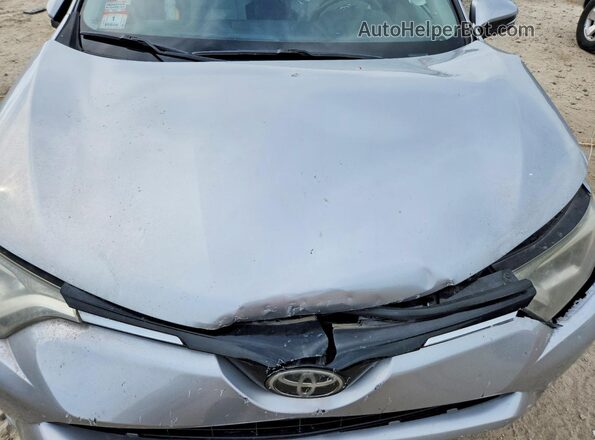 2T3RFREV2HW598503 2017 TOYOTA RAV4 Silver Вид підкапотного простору