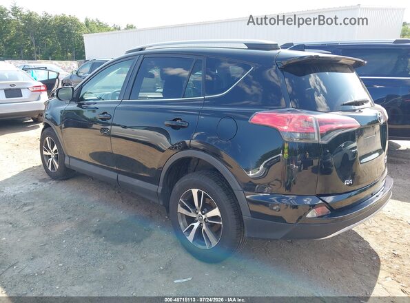 2T3RFREV2HW662541 2017 TOYOTA RAV4 Black უკანა მარცხენა