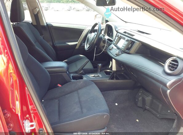 2T3RFREV3GW446485 2016 TOYOTA RAV4 Red Vista interior delantera