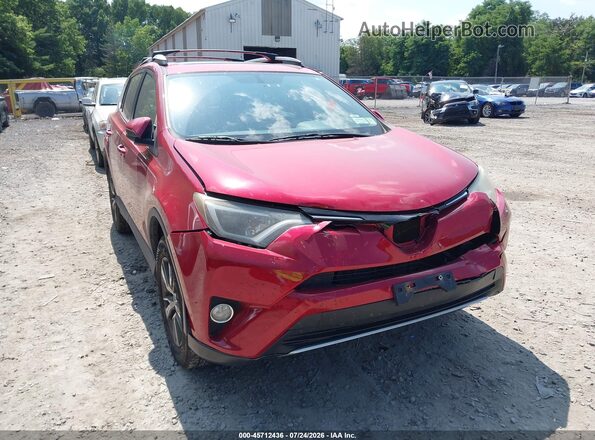 2T3RFREV3GW446485 2016 TOYOTA RAV4 Red Vista frontal