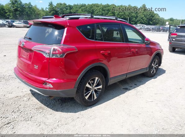 2T3RFREV3GW446485 2016 TOYOTA RAV4 Red Trasero derecho