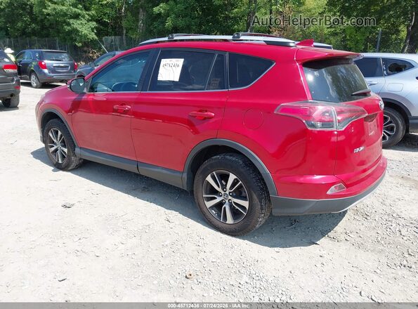 2T3RFREV3GW446485 2016 TOYOTA RAV4 Red Trasero izquierdo