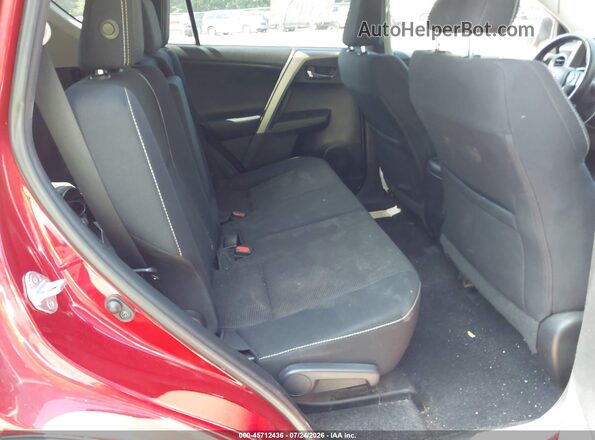 2T3RFREV3GW446485 2016 TOYOTA RAV4 Red Vista de la etiqueta del VIN