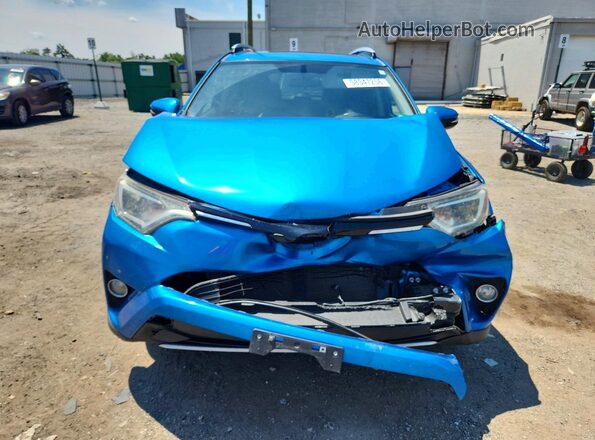 2T3RFREV3GW476666 2016 TOYOTA RAV4 Blue Вид спереду