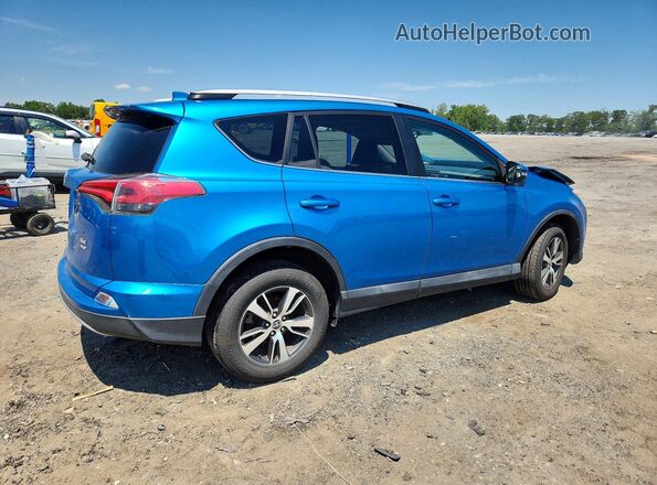 2T3RFREV3GW476666 2016 TOYOTA RAV4 Blue Задня права чверть