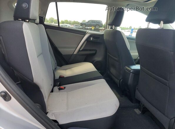 2T3RFREV3GW503459 2016 TOYOTA RAV4 Silver Rear interior view