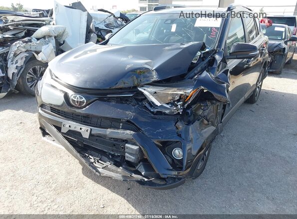 2T3RFREV3HW544076 2017 TOYOTA RAV4 Black Front view