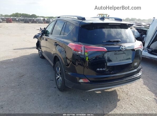 2T3RFREV3HW544076 2017 TOYOTA RAV4 Black Rear left
