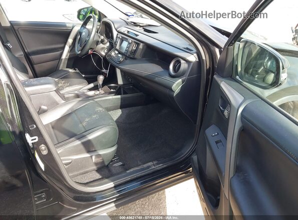 2T3RFREV3HW544076 2017 TOYOTA RAV4 Black Front interior view