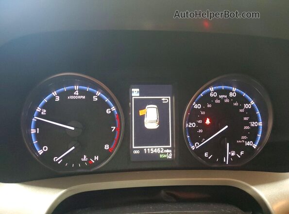 2T3RFREV3JW787392 2018 TOYOTA RAV4 Burgundy Widok zestawu wskaźników