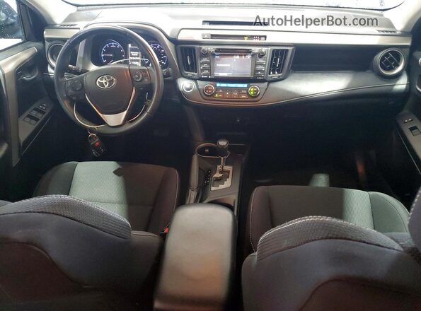2T3RFREV3JW787392 2018 TOYOTA RAV4 Burgundy Widok deski rozdzielczej