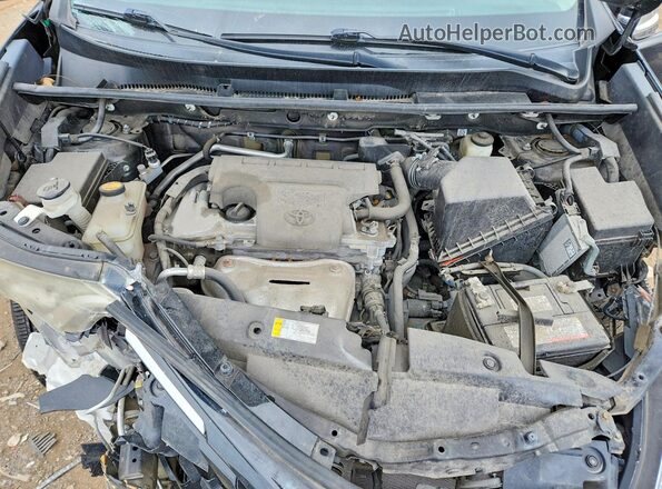 2T3RFREV4HW577913 2017 TOYOTA RAV4 Black Vista del compartimento del motor