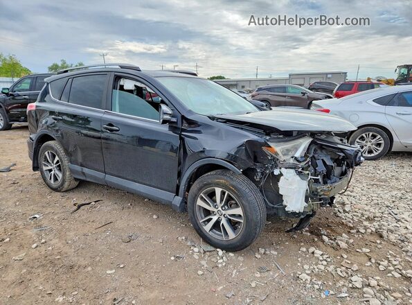 2T3RFREV4HW577913 2017 TOYOTA RAV4 Black Delantero derecho