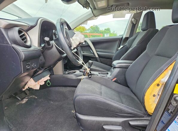 2T3RFREV4HW577913 2017 TOYOTA RAV4 Black Vista interior delantera
