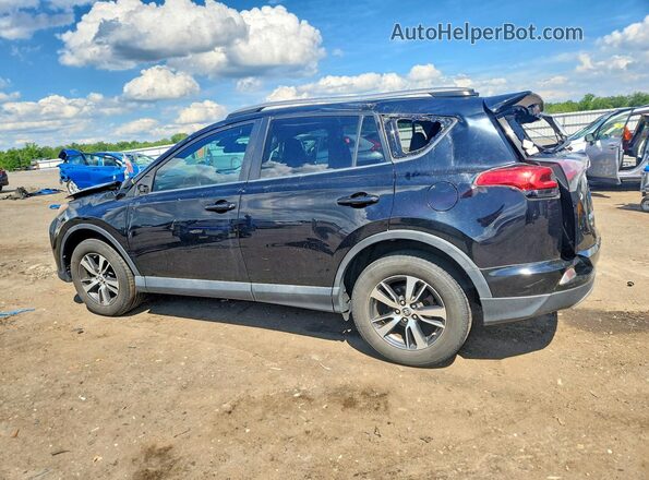 2T3RFREV4HW643926 2017 TOYOTA RAV4 Black უკანა მარცხენა