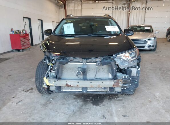 2T3RFREV4JW750707 2018 TOYOTA RAV4 Черный Вид щитка приборов