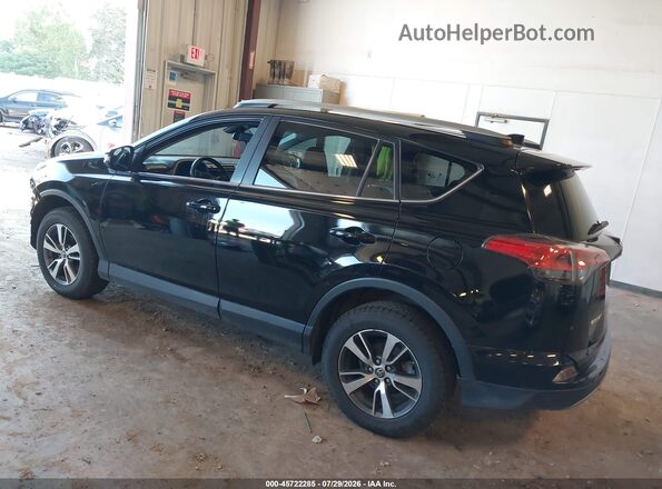 2T3RFREV4JW750707 2018 TOYOTA RAV4 Черный Задняя левая четверть