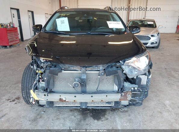2T3RFREV4JW750707 2018 TOYOTA RAV4 Черный Вид спереди