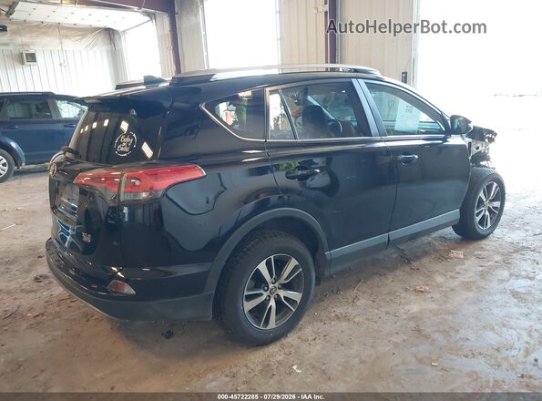 2T3RFREV4JW750707 2018 TOYOTA RAV4 Черный Задняя правая четверть