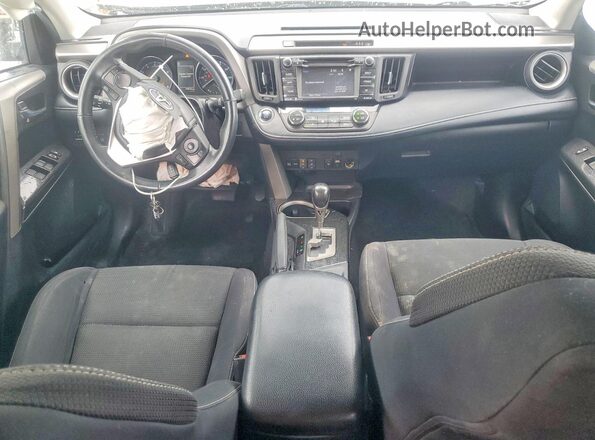 2T3RFREV4JW755406 2018 TOYOTA RAV4 Silver Widok deski rozdzielczej
