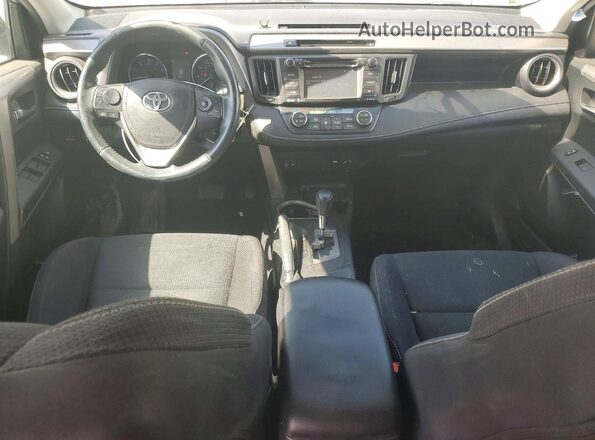 2T3RFREV5GW427288 2016 TOYOTA RAV4 Silver Dashboard view