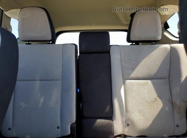 2T3RFREV5GW482680 2016 TOYOTA RAV4 White Вид задніх сидінь