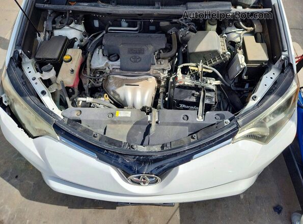 2T3RFREV5GW494019 2016 TOYOTA RAV4 White უკანა სალონის ხედი