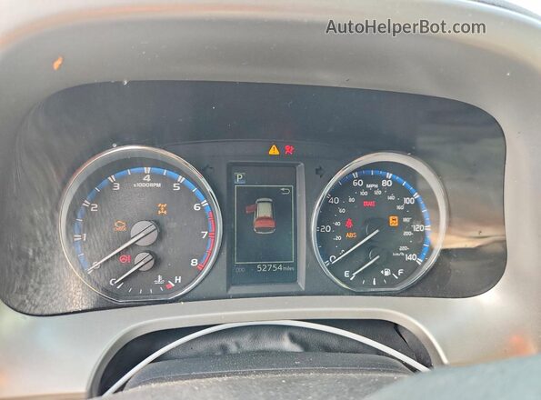 2T3RFREV5GW494019 2016 TOYOTA RAV4 White ხელსაწყოთა პანელის ხედი