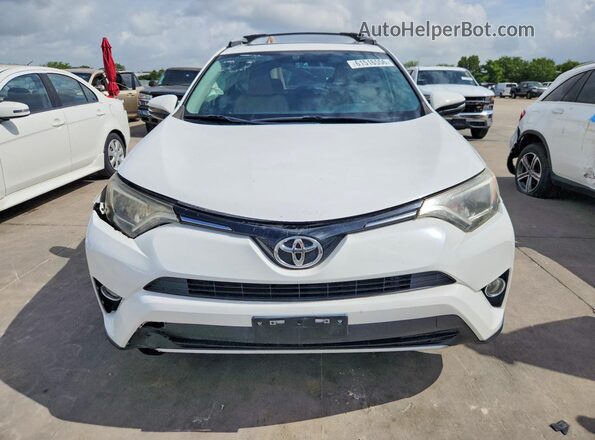 2T3RFREV5GW494019 2016 TOYOTA RAV4 White წინა ხედი