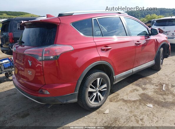 2T3RFREV5GW494828 2016 TOYOTA RAV4 Red Rear right