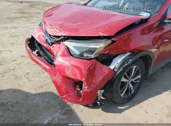 2T3RFREV5GW494828 2016 TOYOTA RAV4 Red Front view