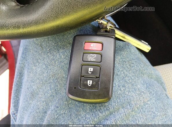 2T3RFREV5GW494828 2016 TOYOTA RAV4 Red Dashboard view