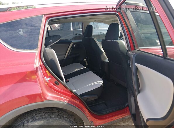 2T3RFREV5GW494828 2016 TOYOTA RAV4 Red VIN sticker view