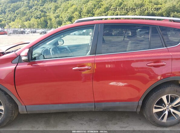 2T3RFREV5GW494828 2016 TOYOTA RAV4 Red 360 interior view