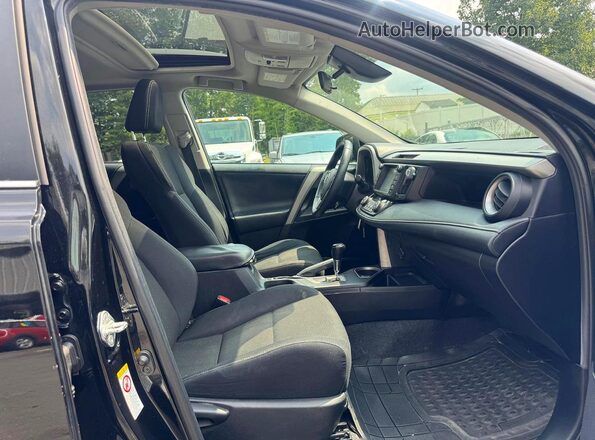 2T3RFREV5HW550218 2017 TOYOTA RAV4 Black ხელსაწყოთა პანელის ხედი