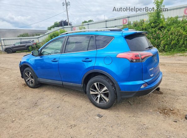 2T3RFREV5HW619120 2017 TOYOTA RAV4 Blue Tył lewy