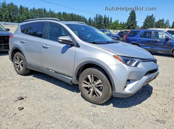 2T3RFREV5HW629758 2017 TOYOTA RAV4 Silver წინა მარჯვენა