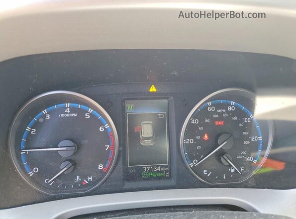 2T3RFREV5HW629758 2017 TOYOTA RAV4 Silver ხელსაწყოთა პანელის ხედი