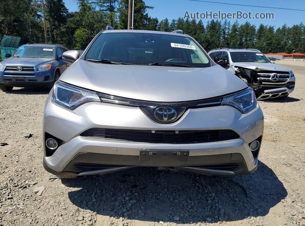 2T3RFREV5HW629758 2017 TOYOTA RAV4 Silver წინა ხედი