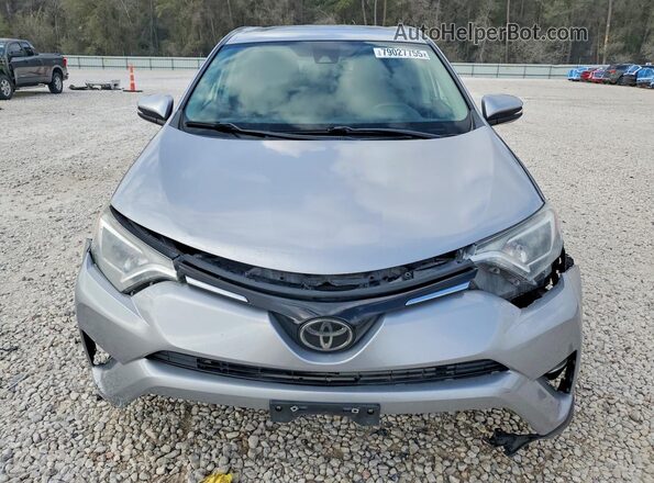 2T3RFREV5JW791475 2018 TOYOTA RAV4 Silver წინა ხედი