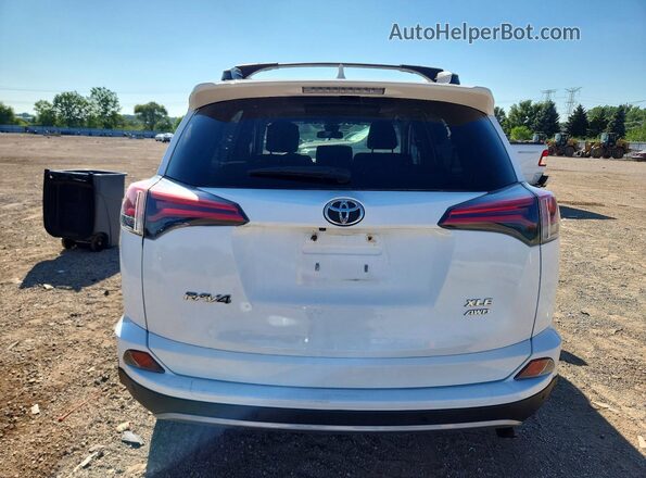 2T3RFREV5JW856809 2018 TOYOTA RAV4 White Vista trasera
