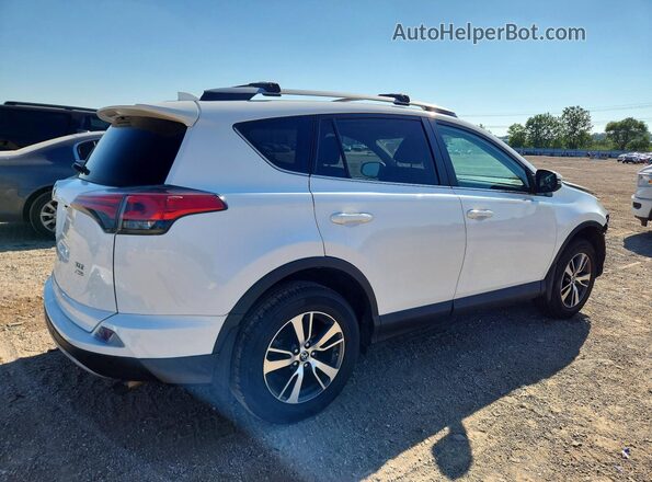 2T3RFREV5JW856809 2018 TOYOTA RAV4 White Trasero derecho