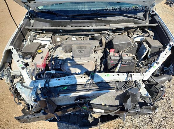 2T3RFREV5JW856809 2018 TOYOTA RAV4 White Vista del compartimento del motor