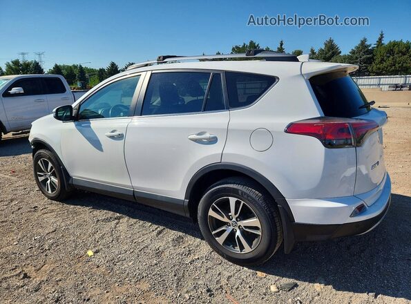 2T3RFREV5JW856809 2018 TOYOTA RAV4 White Trasero izquierdo