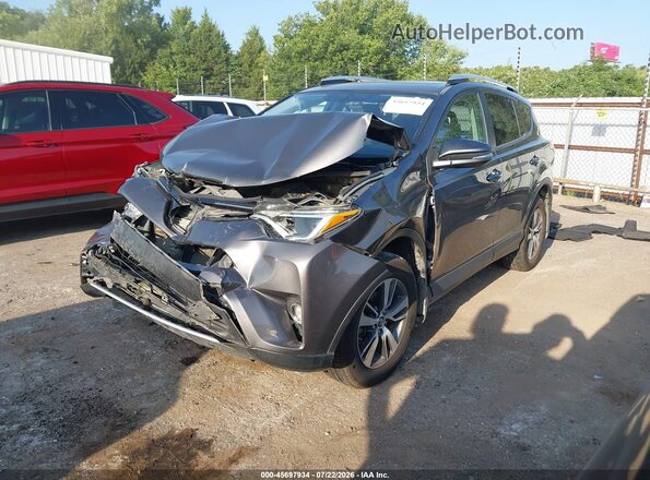 2T3RFREV6GW491565 2016 TOYOTA RAV4 Gray Przód lewy