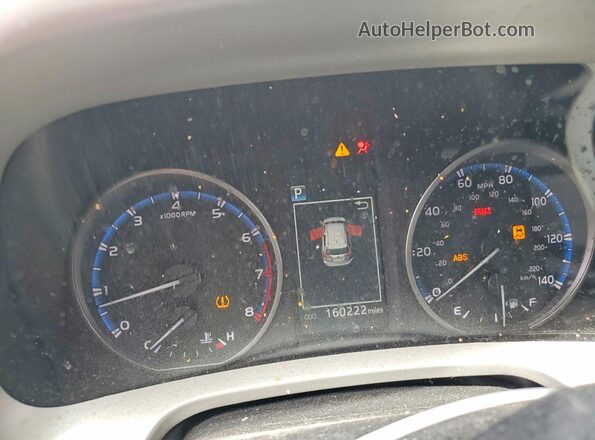 2T3RFREV6HW624004 2017 TOYOTA RAV4 Black Вид щитка приладів
