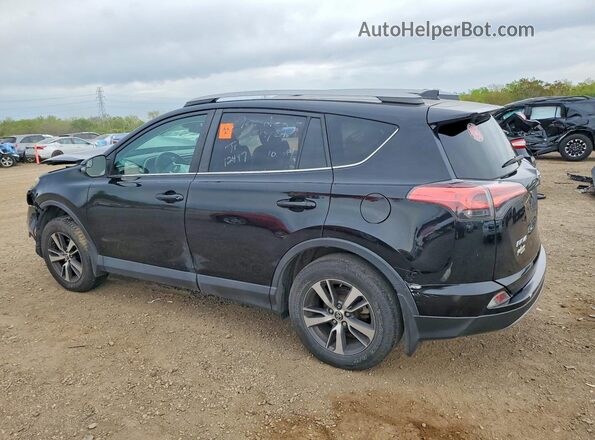 2T3RFREV6HW624004 2017 TOYOTA RAV4 Black Задня ліва чверть